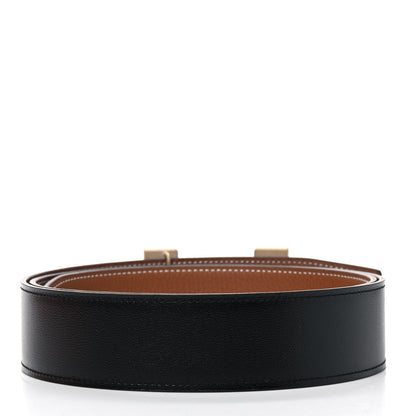 Hermes Box Togo 42mm Constance Belt 100 Black Gold 2 of 5