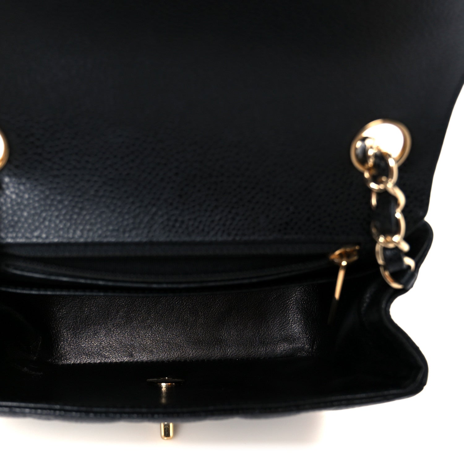 Chanel Caviar Quilted Mini Square Flap Black 5 of 12