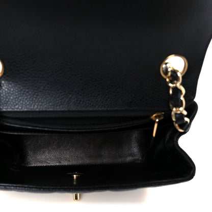 Chanel Caviar Quilted Mini Square Flap Black 5 of 12