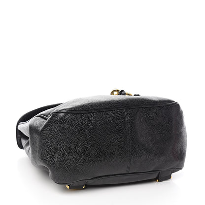 Chanel Caviar CC Backpack Black 3 of 11