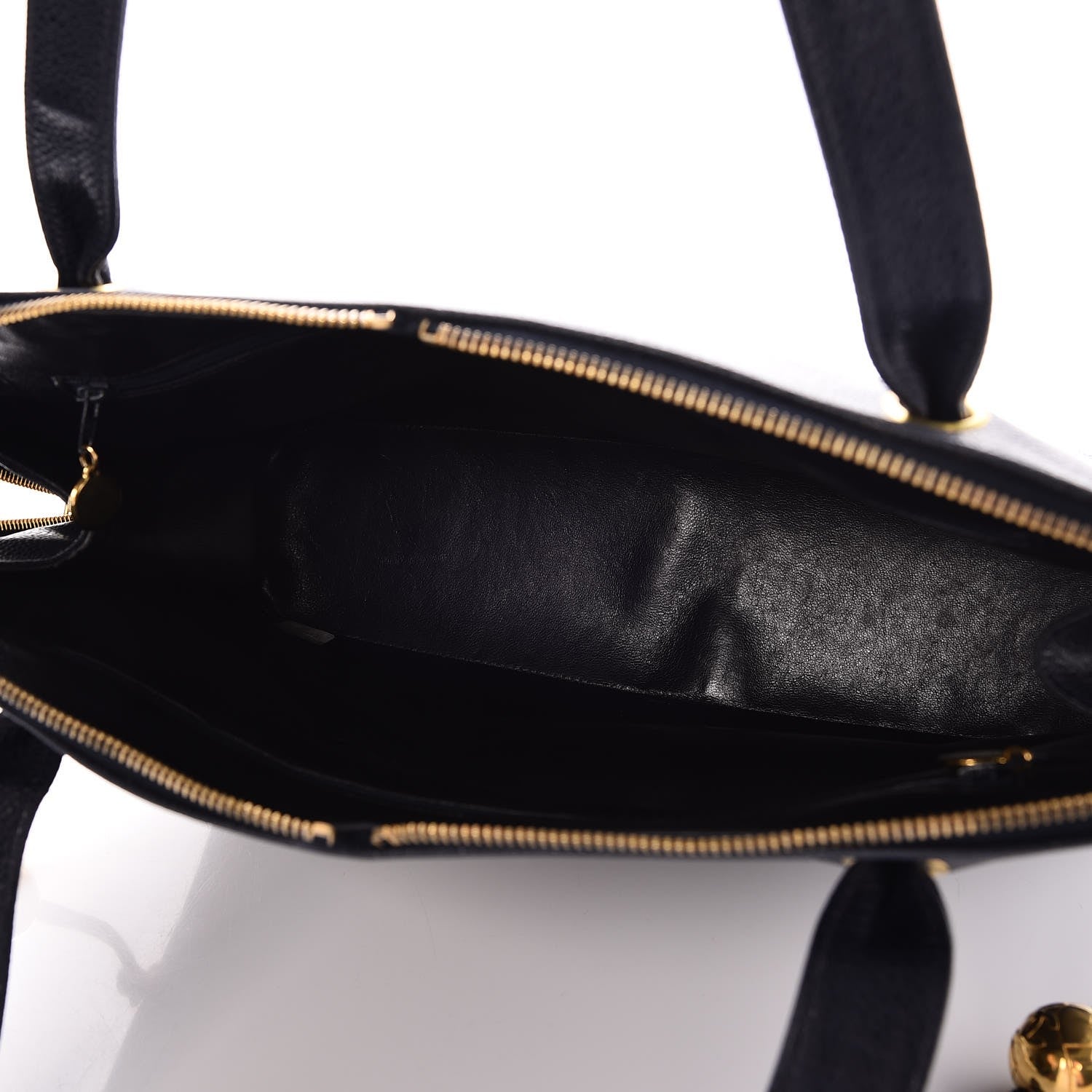 Chanel Caviar Shopper Tote Navy 5 of 8