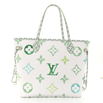 Louis Vuitton Monogram Giant By The Pool 2.0 Neverfull MM Jade 4 of 19