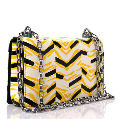 Dolce & Gabbana Printed Elaphe DG Girls Shoulder Bag White Multicolor 3 of 14