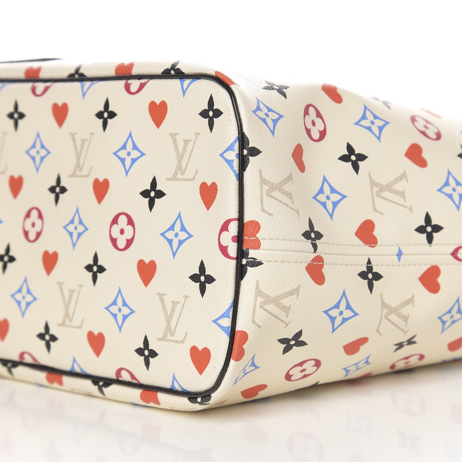 Louis Vuitton Game On Neverfull MM White 10 of 12