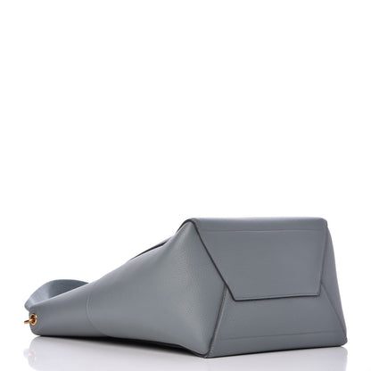 Celine Soft Grained Calfskin Sangle Bucket Bag Storm 4 of 7