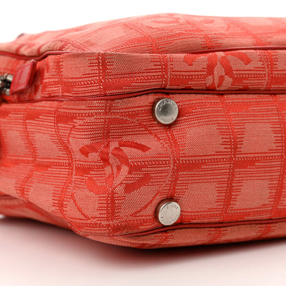 Chanel Nylon Small Travel Tote Red 10 of 20