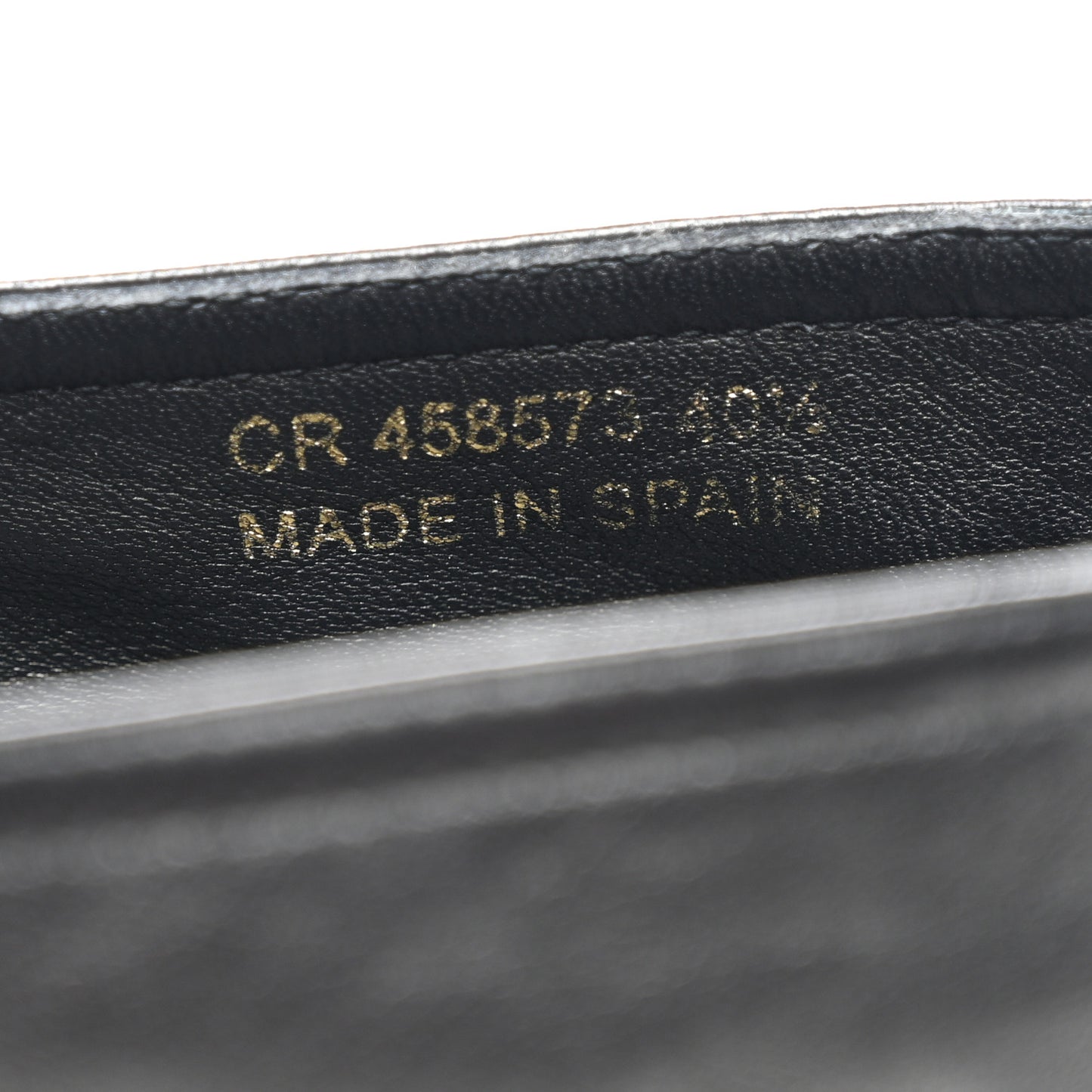 Lambskin Monogram Espadrilles 40.5 Black