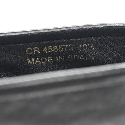 Saint Laurent Lambskin Monogram Espadrilles 40.5 Black 8 of 10