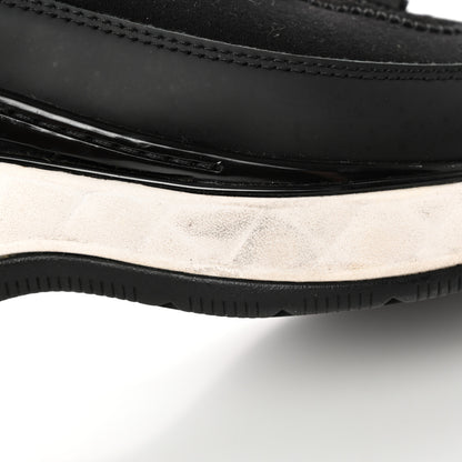 Chanel Velvet Calfskin Mixed Fibers CC Sneakers 37 Black 13 of 16