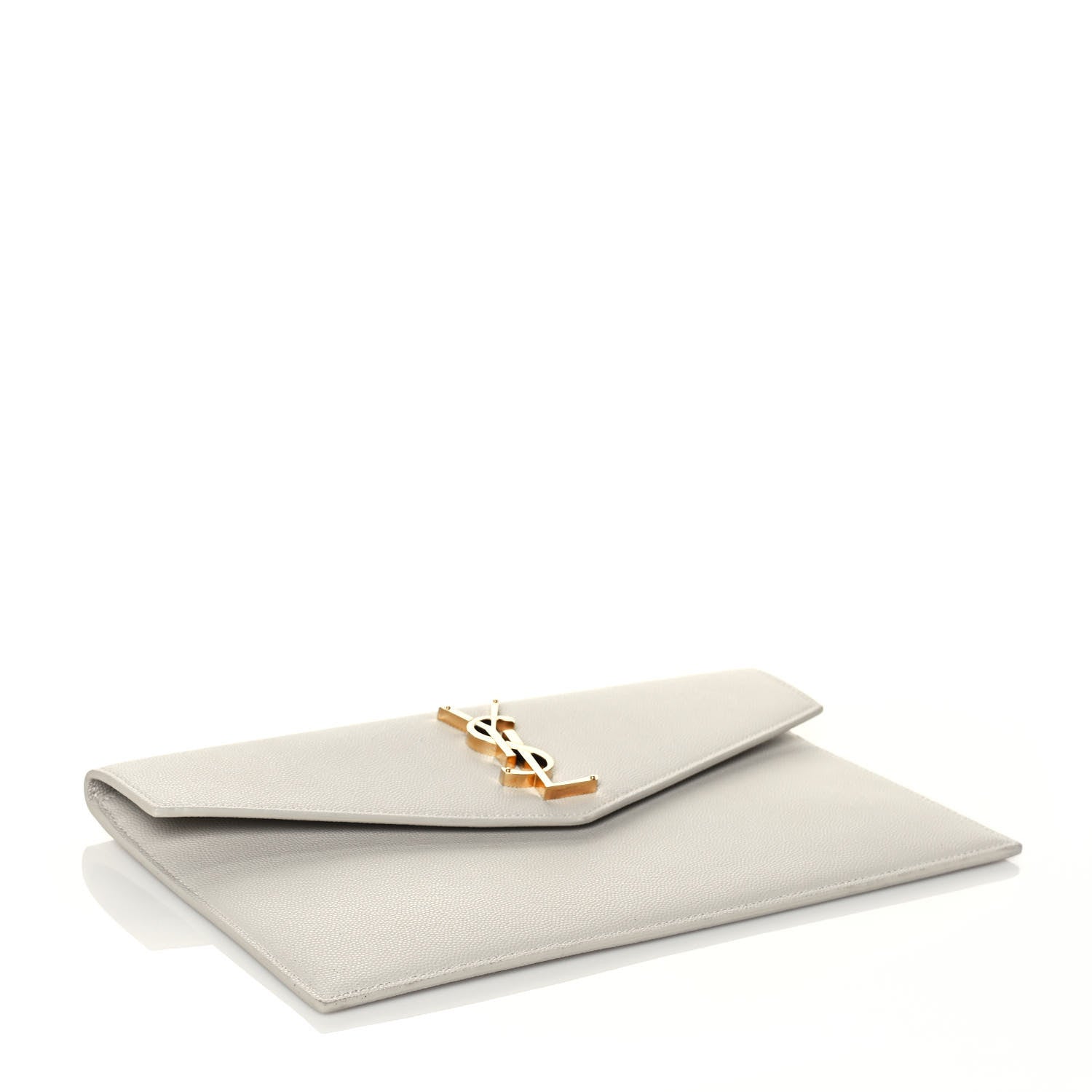 Saint Laurent Grain De Poudre Uptown Pouch Crema Soft 4 of 11