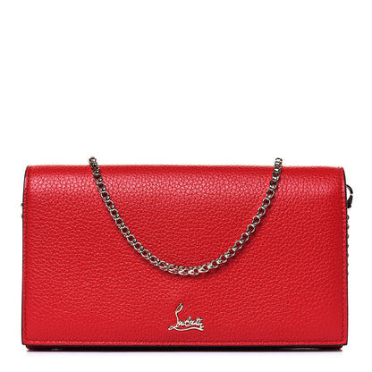 Christian Louboutin Calfskin Boudoir Chain Belt Bag Red 1 of 4