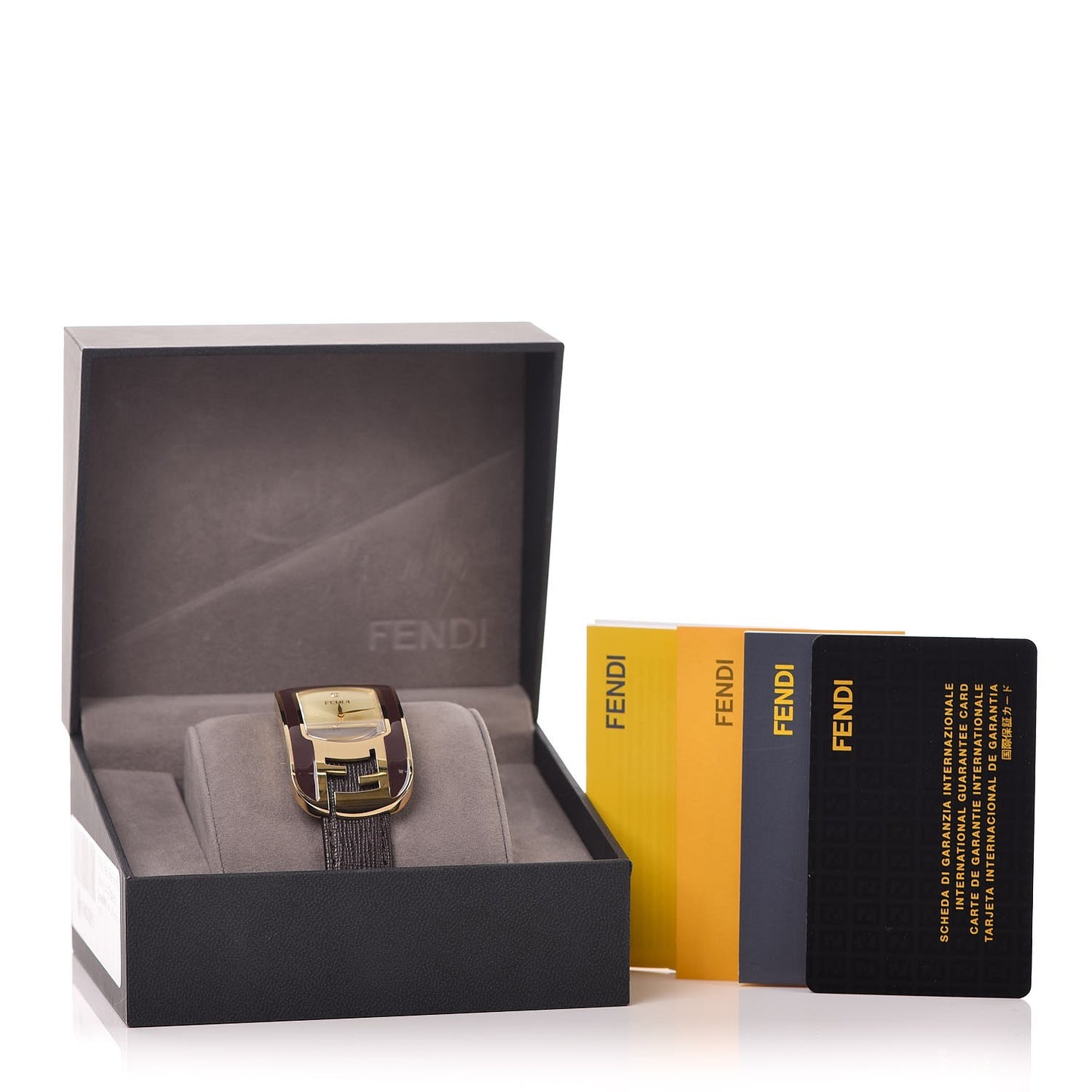 Stainless Steel Calfskin Diamond Enamel 29mm Chameleon Quartz Watch