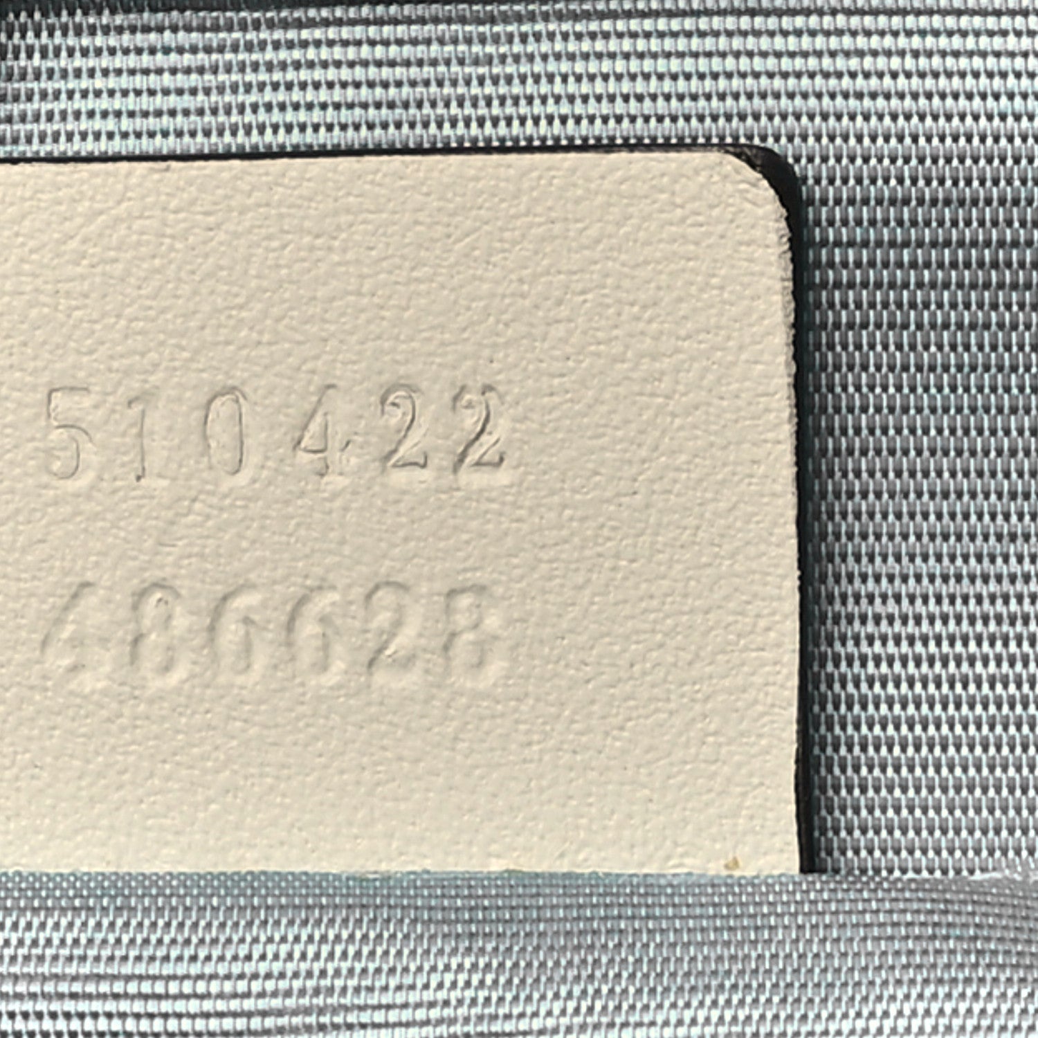 Gucci Calfskin Pouch Ivory Black 7 of 10