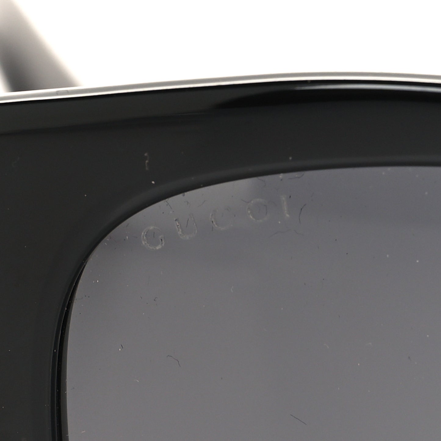 Acetate Square Frame Sunglasses GG0142SA Black