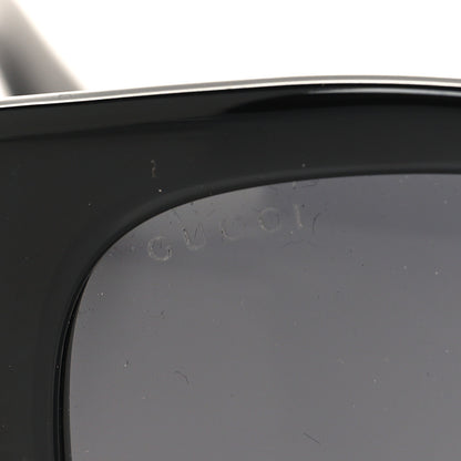 Gucci Acetate Square Frame Sunglasses GG0142SA Black 7 of 8