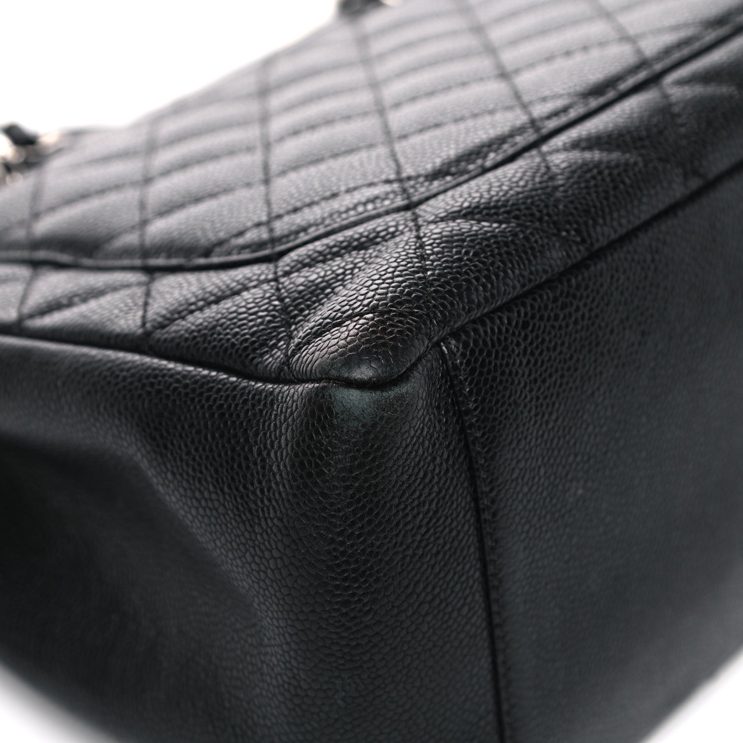 Chanel Caviar Quilted Grand Shopping Tote GST Black 11 of 16