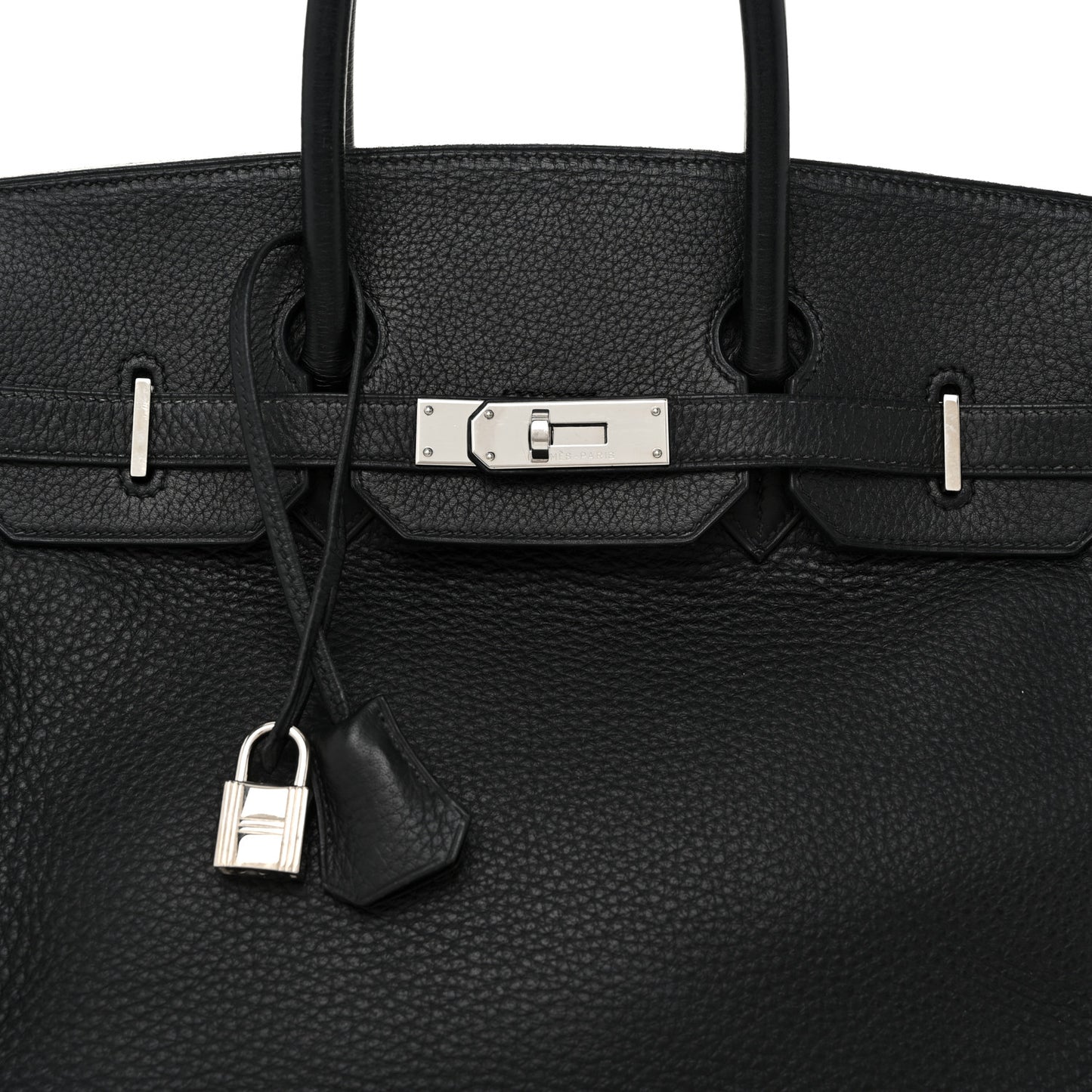Taurillon Clemence Birkin 35 Black