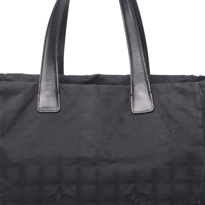 Chanel Nylon Large Travel Tote Black 15 of 15