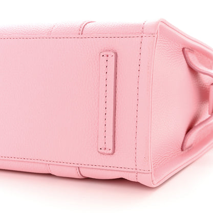 Marc Jacobs Grained Calfskin Medium The Tote Bag Ribbon Pink 11 of 12