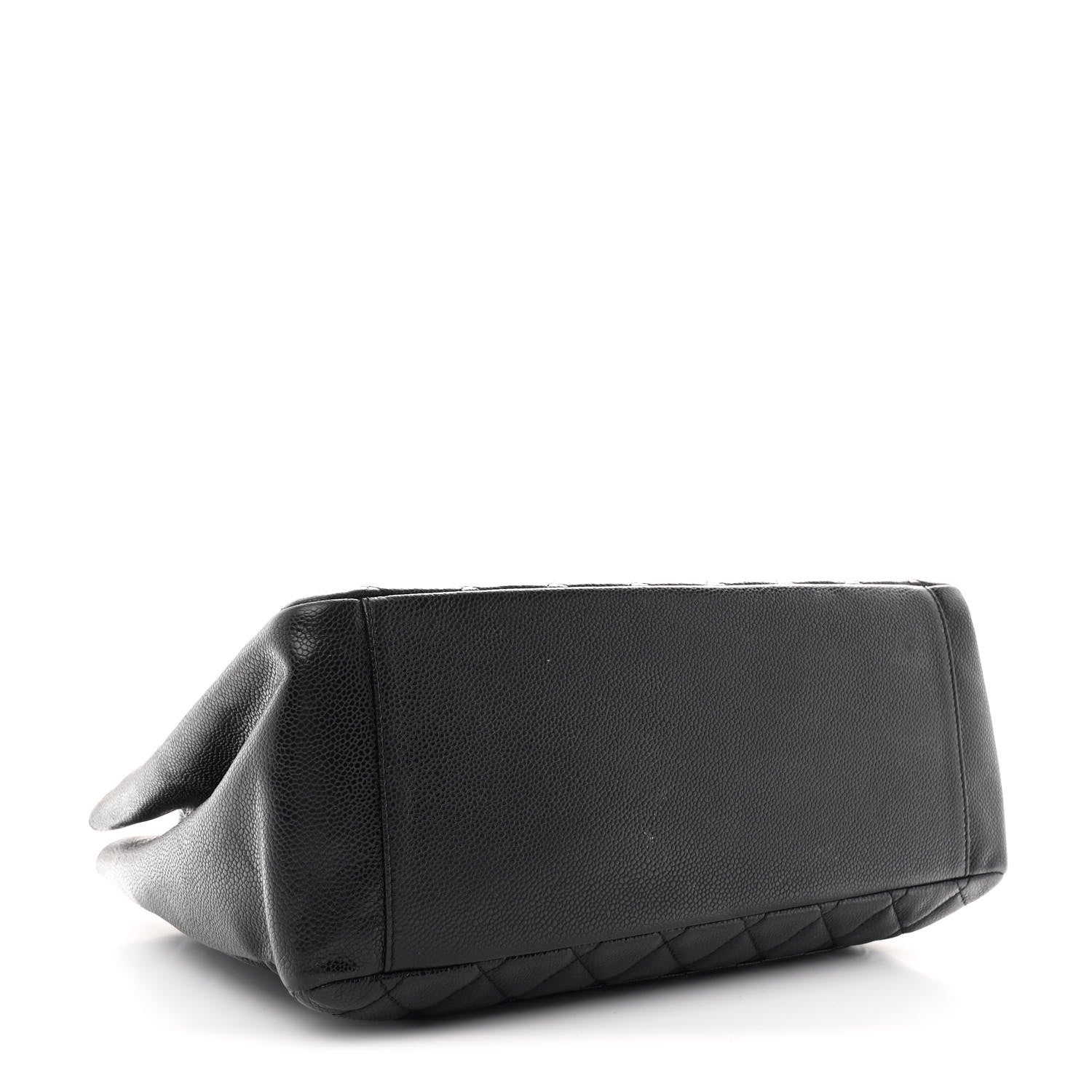 Chanel Caviar Quilted Grand Shopping Tote GST Black 4 of 11
