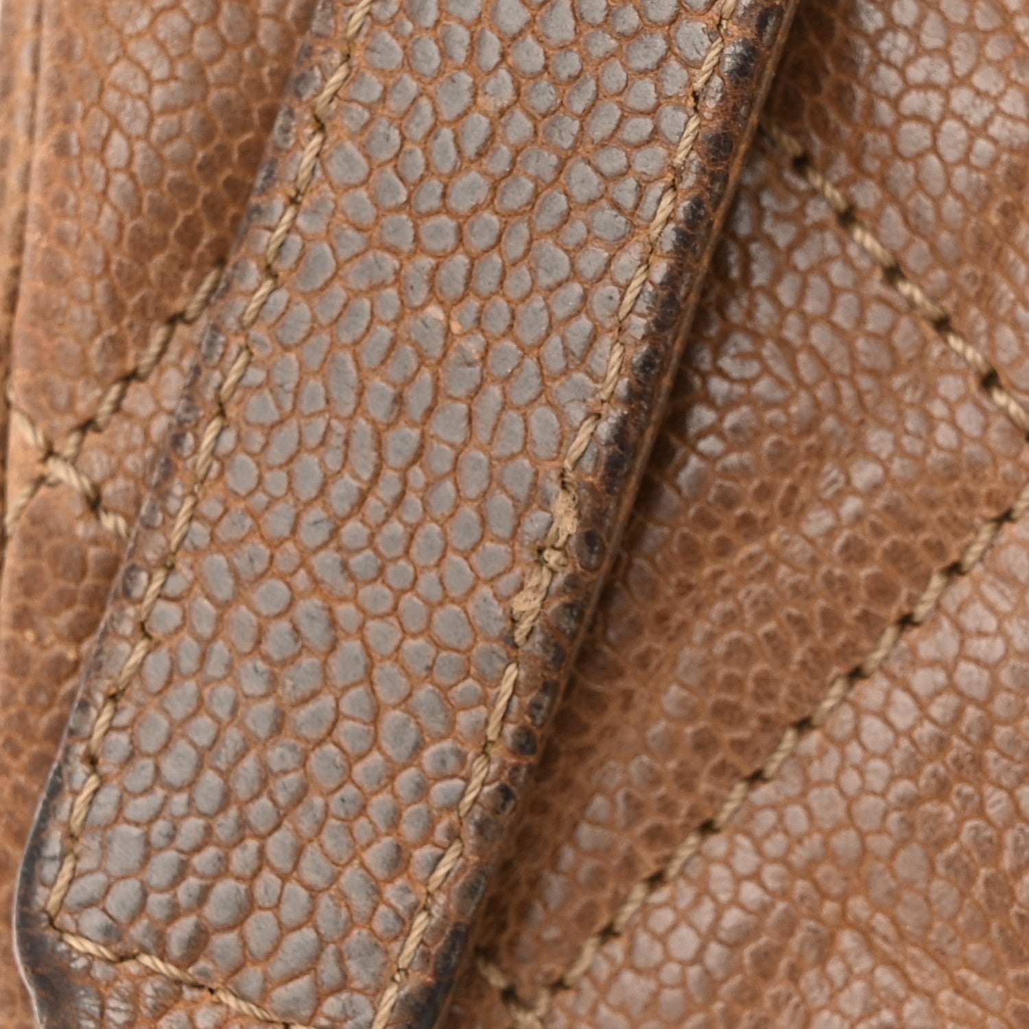 Chanel Crumpled Caviar Quilted Large Shiva Flap Beige 12 of 12