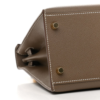 Hermes Epsom Kelly Sellier 28 Etoupe 7 of 9