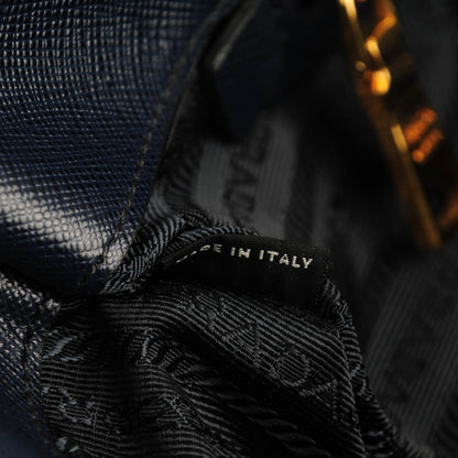 Prada Saffiano Lux Extra Large Galleria Double Zip Tote Baltico 7 of 8