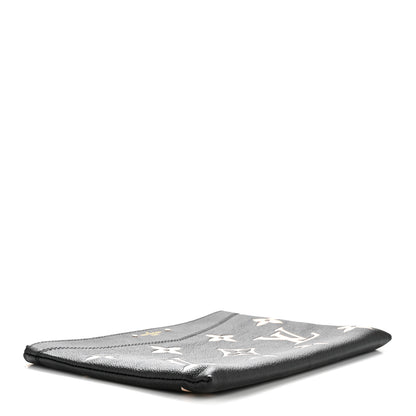 Louis Vuitton Empreinte Monogram Giant Daily Pouch Black Beige 4 of 9