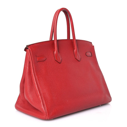 Hermes Togo Birkin 35 Rouge Garance 3 of 16