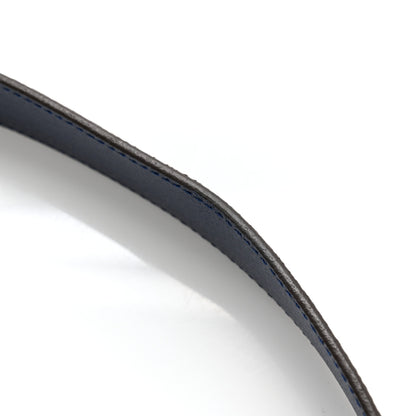 Louis Vuitton Calfskin Rainbow Monogram 30mm LV Initiales Reversible Belt 85 34 Blue 8 of 8