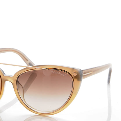 Tom Ford Edita Sunglasses TF384 Pearl Bronze 7 of 8