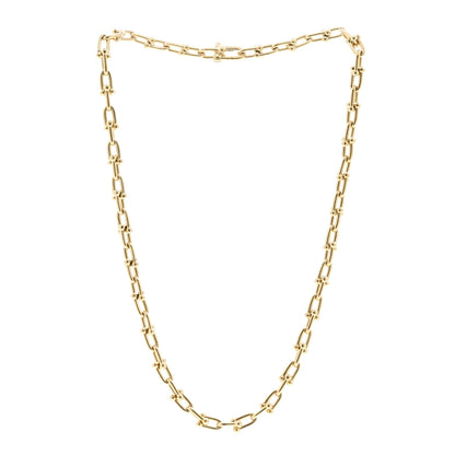Tiffany 18K Yellow Gold Small HardWear Link Necklace 3 of 5