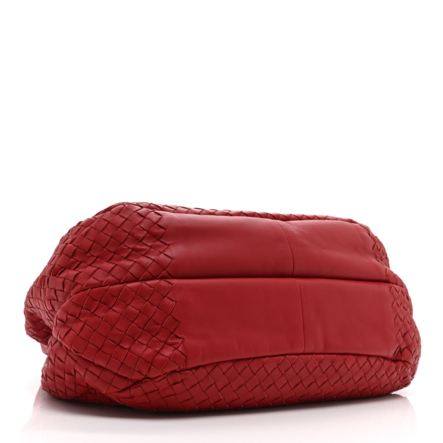 Bottega Veneta Nappa Intrecciato Medium Campana Hobo Red 5 of 12
