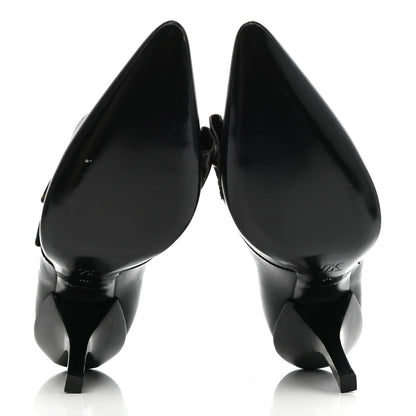 Louis Vuitton Calfskin Monogram Janet Ankle Boots 38 Black 5 of 8