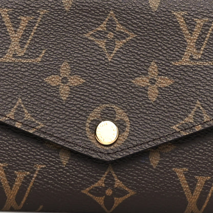 Louis Vuitton Monogram Sarah Wallet NM Fuchsia 7 of 7