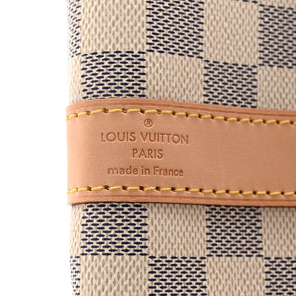 Louis Vuitton Damier Azur Keepall Bandouliere 55 5 of 10