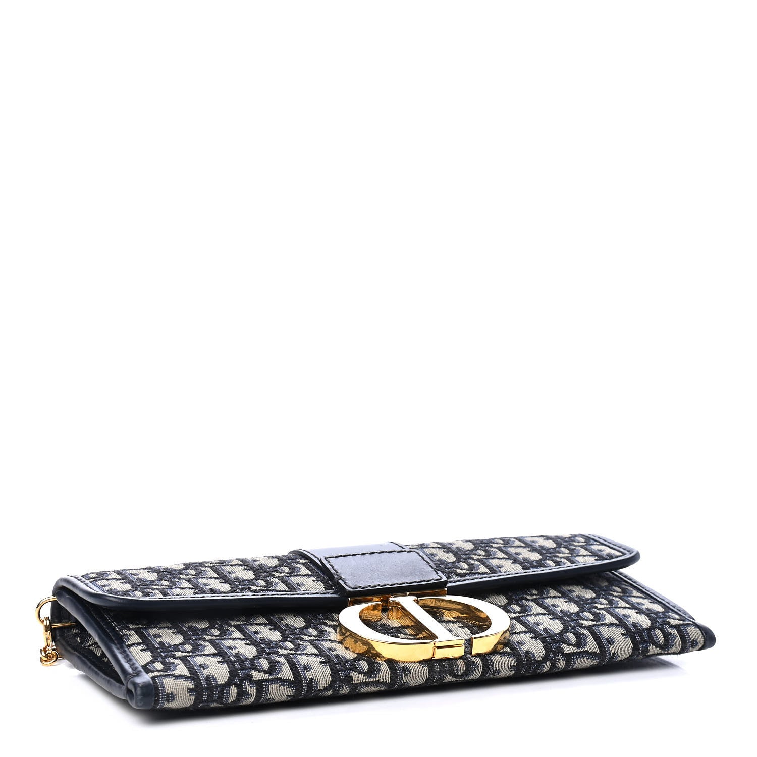 Christian Dior Oblique 30 Montaigne Chain Pouch Blue 4 of 8