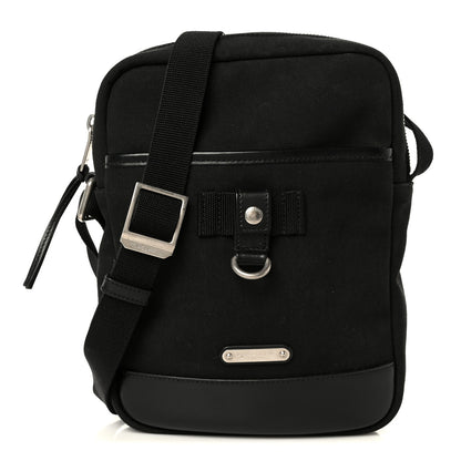 Saint Laurent Canvas Rivington Race Pouch Black 1 of 10
