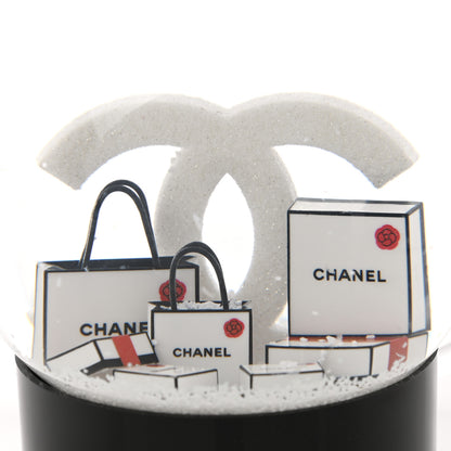 Chanel Glass CC Shopping Bag Snow Globe 4 of 5