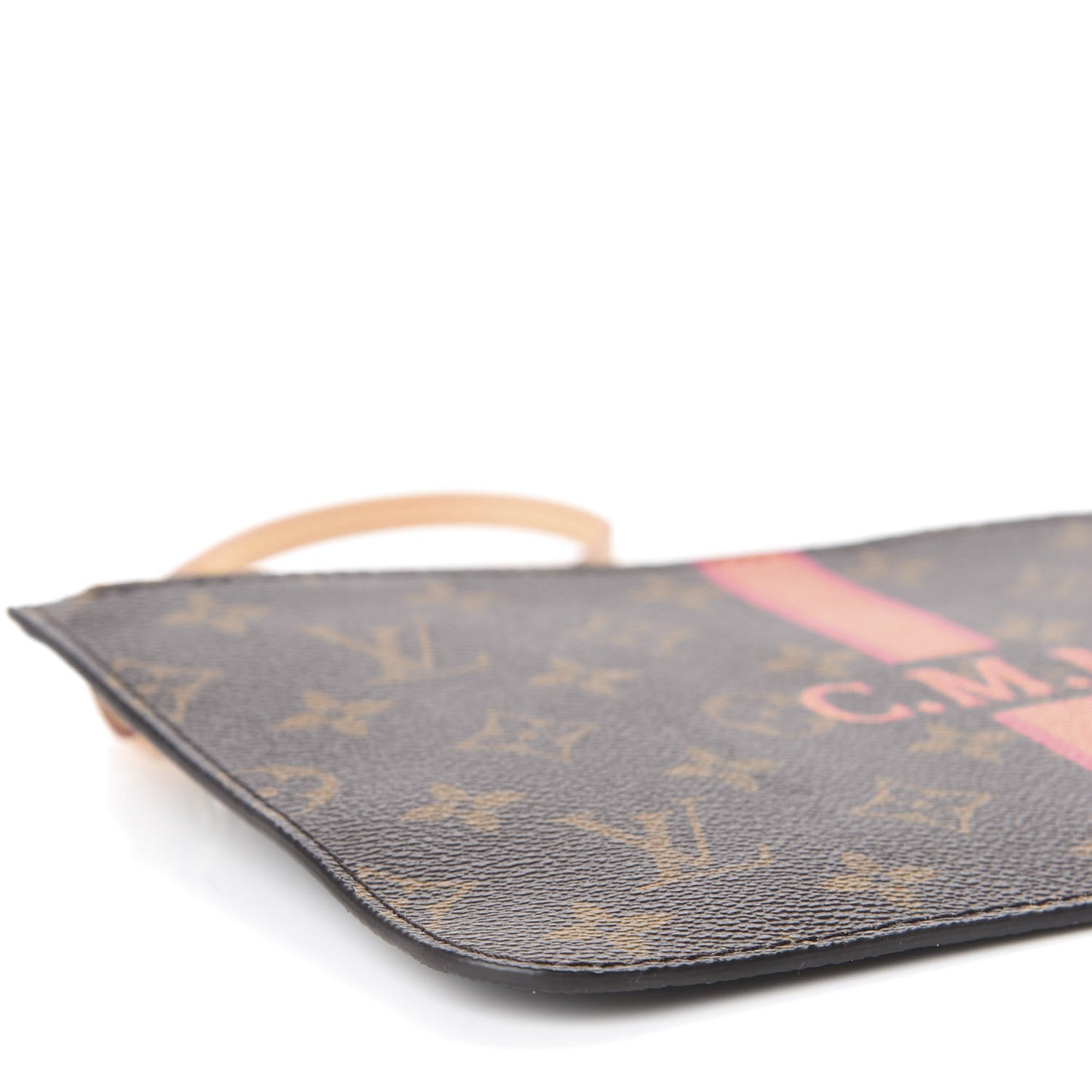Monogram My LV Heritage Neverfull MM GM Pochette Moutarde Fuchsia