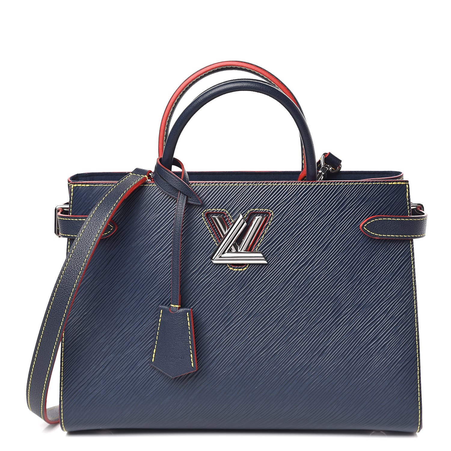Louis Vuitton Epi Twist Tote Indigo 1 of 9