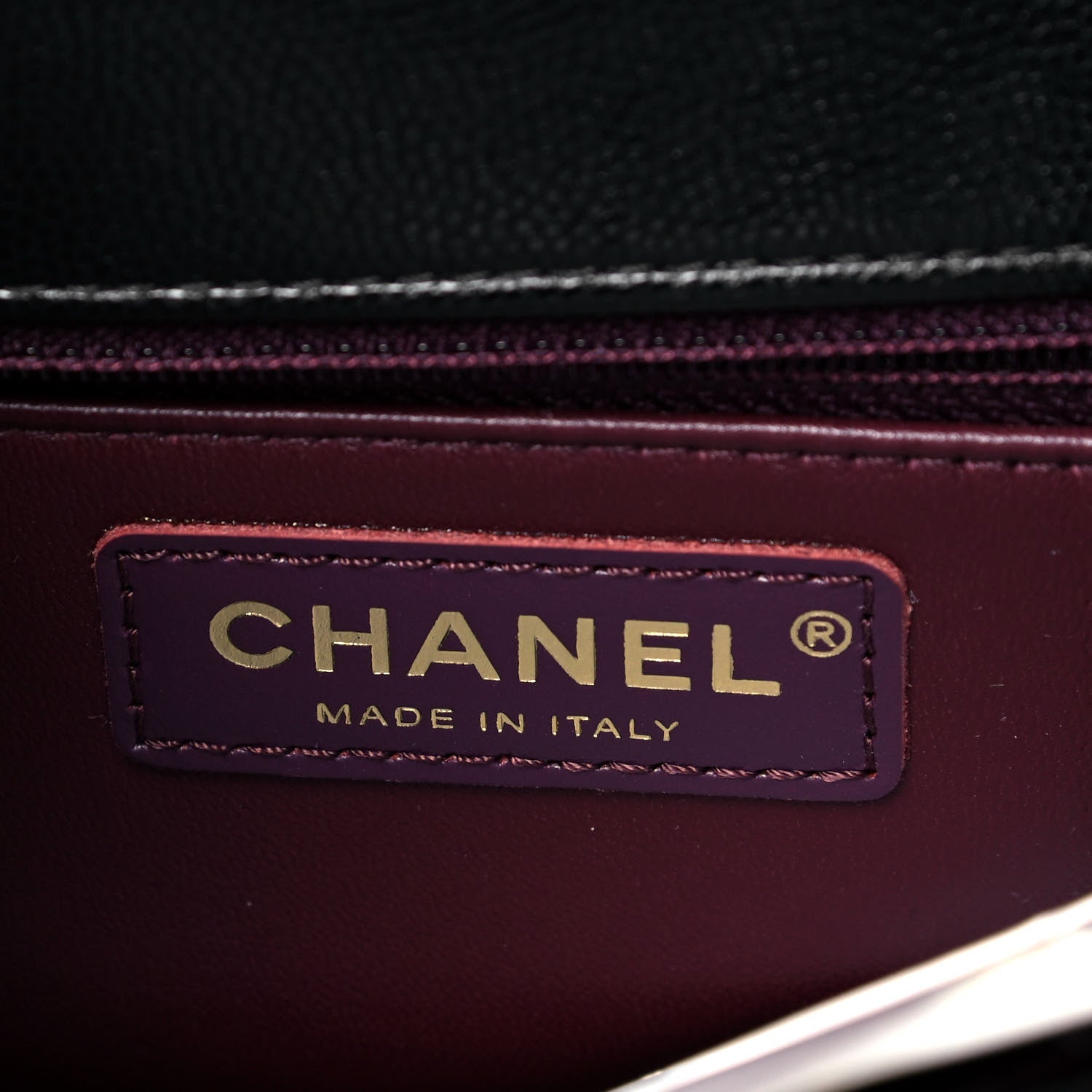Chanel Caviar Quilted Small Coco Handle Flap Black 6 of 9
