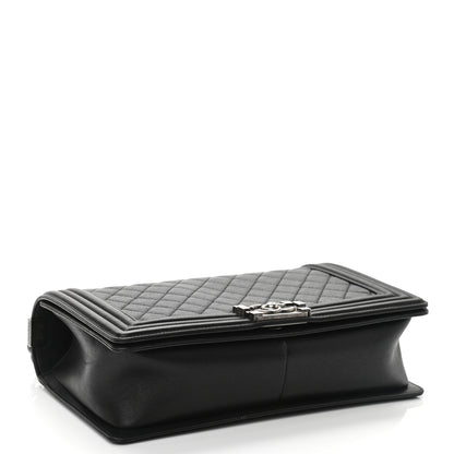 Chanel Calfskin Quilted New Medium Boy Flap Black 4 of 10