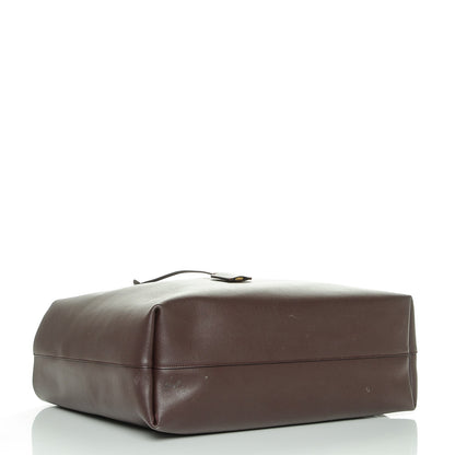 Saint Laurent Calfskin Large Shopping Tote Bordeaux 4 of 6