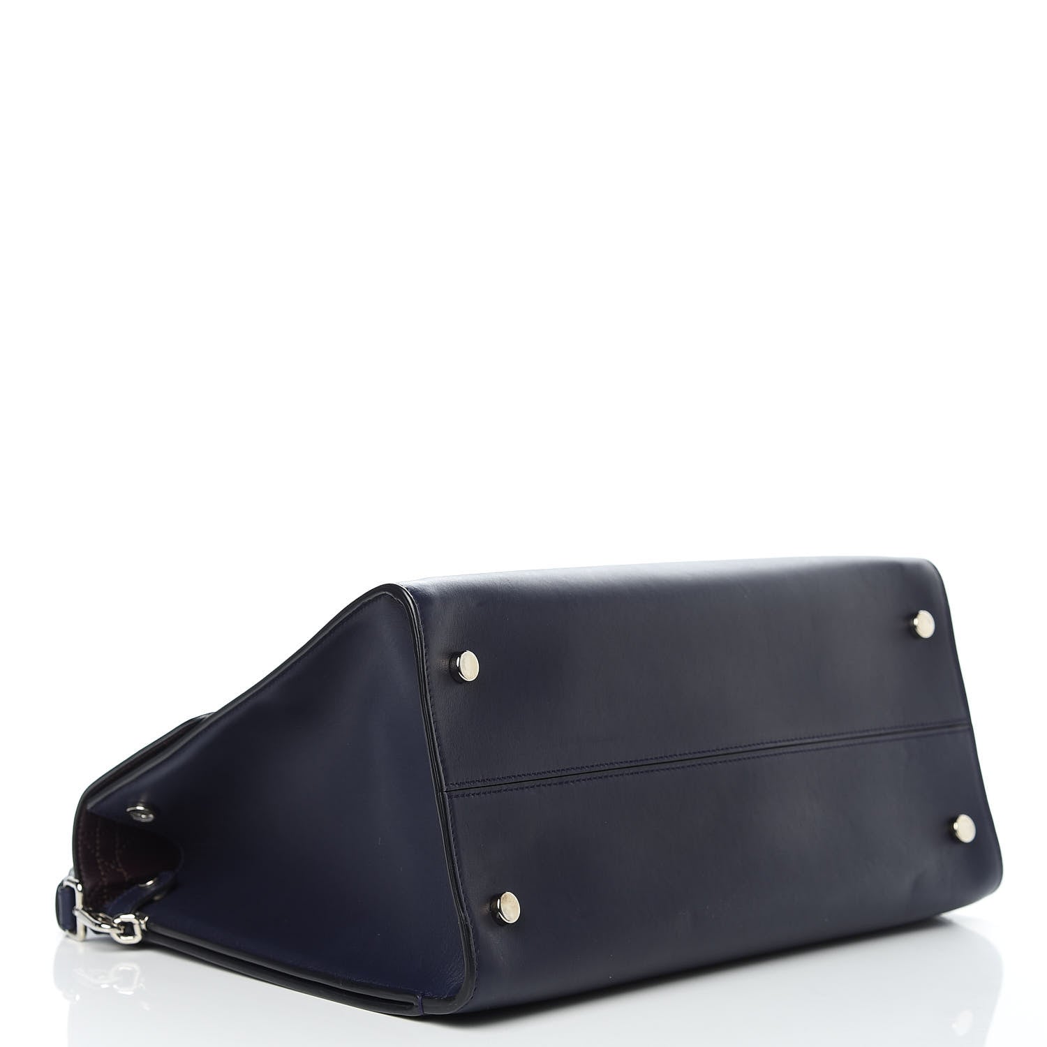 Christian Dior Calfskin Large Diorever Flap Navy 4 of 12