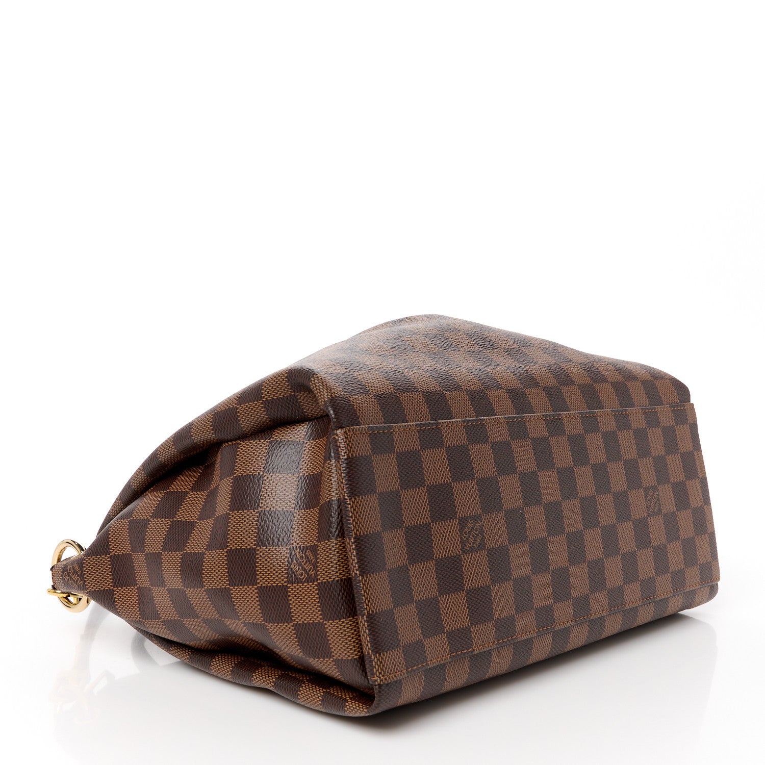 Louis Vuitton Damier Ebene Odeon Tote MM Black 4 of 9