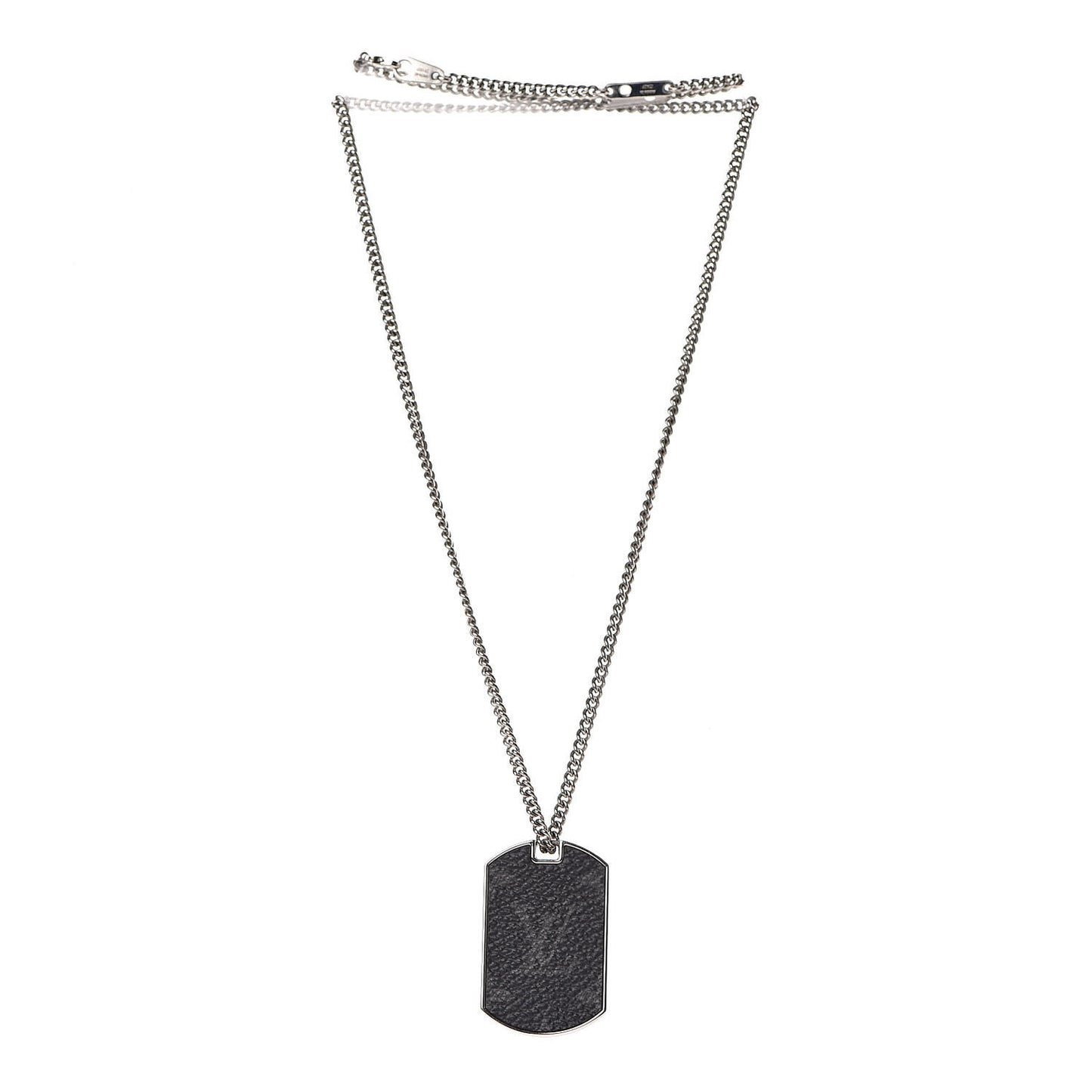Monogram Eclipse Plate Necklace