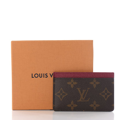 Louis Vuitton Monogram Card Holder Fuchsia 5 of 5