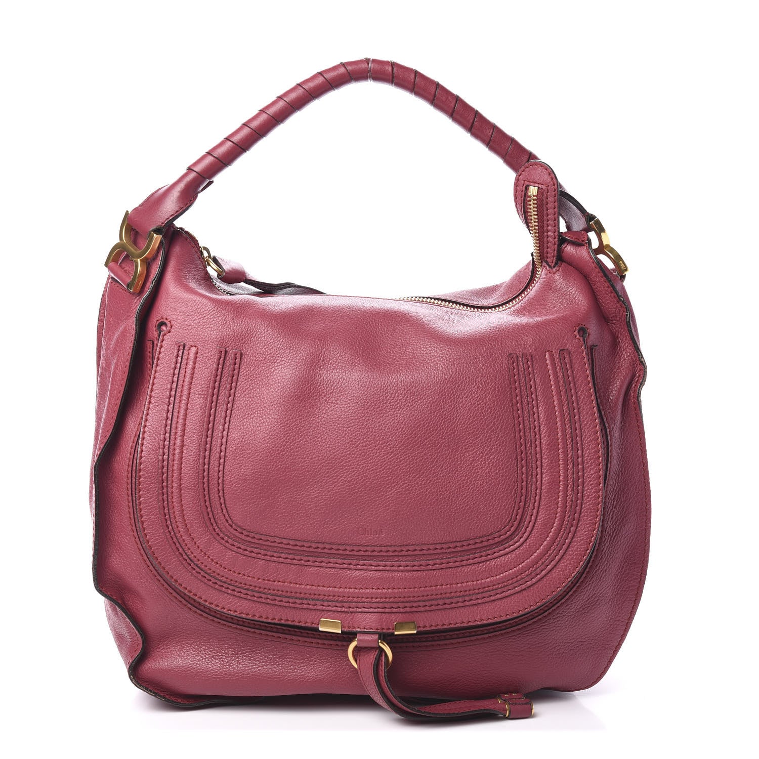 Chloe Calfskin Large Marcie Hobo Dreamy Pink 1 of 9