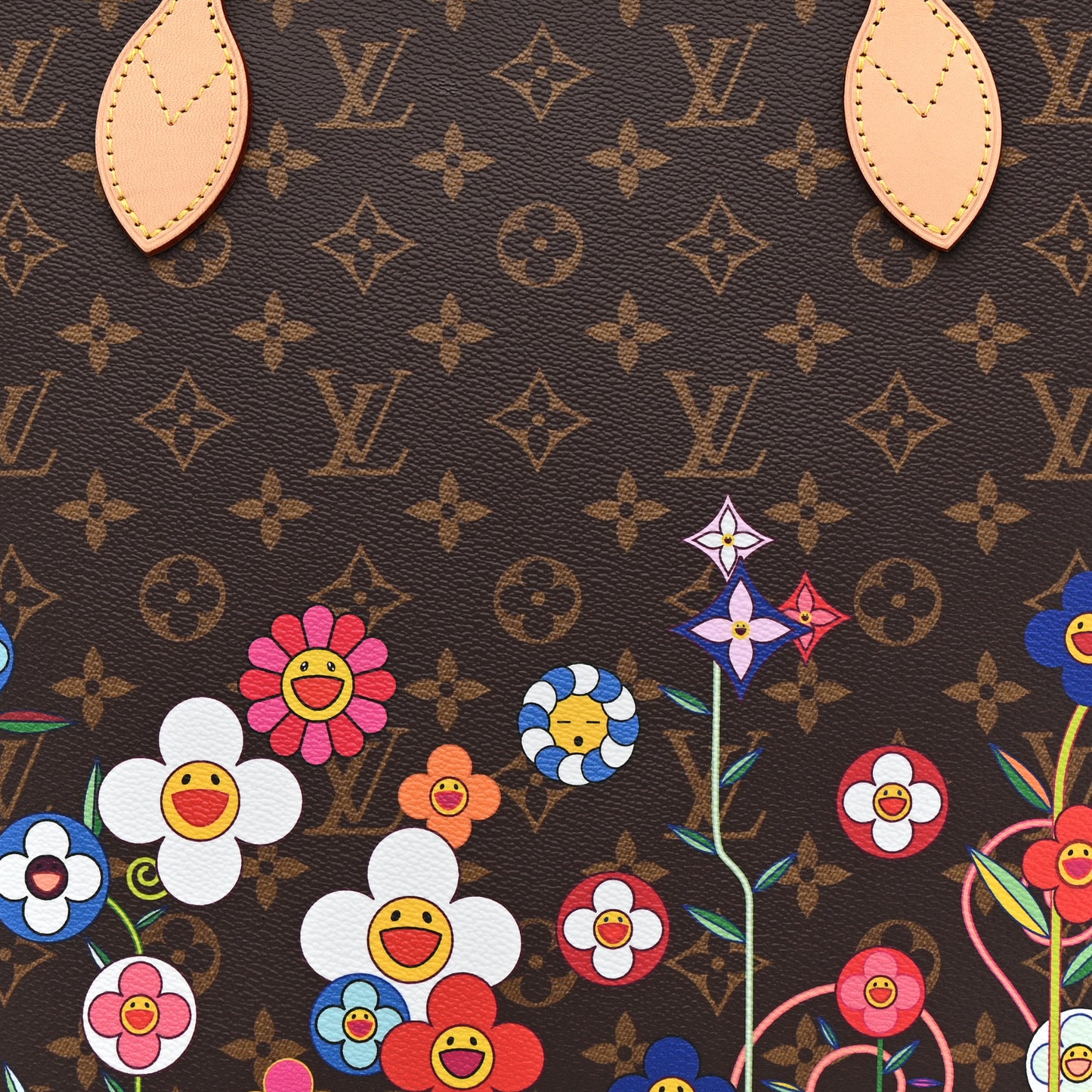 LV X TM Monogram Flowers Neverfull MM